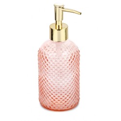 Arvix Glass Liquid Bath Soap Dispenser Pink – AX00002482