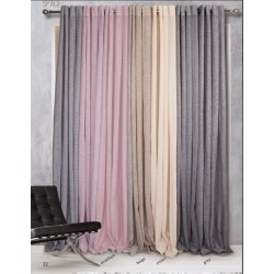 Curtain ready sewn Elxi 140X260cm beige