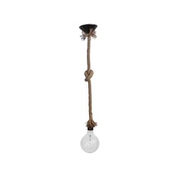 Heronia White Hanging Lamp With Rope 31-0180