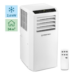 Trotec Portable Air Conditioner 3 in 1 with Remote Control 9000 BTU Performance A White - PAC 2610 S (1210002022)