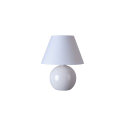Mini Lou Portable Lamp E14 x 40W Ceramic White 651624
